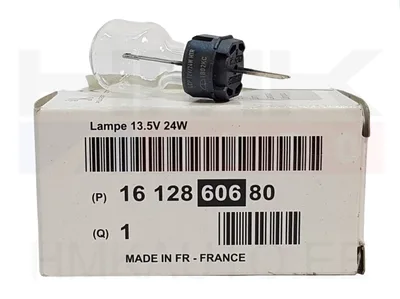 Pirn päevasõidutuledele 12V HP24W OEM Citroen/Peugeot - PSA  1612860680/L - OEM (no box)