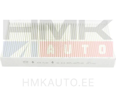 Salongiõhu filter Citroen C5/C6, Peugeot 407 - EC  1812