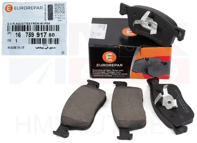 Piduriklotside komplekt eesmine OEM Citroen Jumpy/Peugeot Expert/Toyota Proace 2016- >>1698743480 - EUR  1675991780 - OE - Eurorepar/Essential Parts