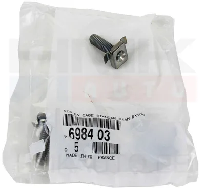 Põhjakatte kinnituspolt OEM Citroen/Peugeot - PSA  698403 - OE - 100% Genuine Part