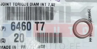 A/C toru tihend 7,92x OEM Citroen/Peugeot - PSA  6460T7 - OE - 100% Genuine Part