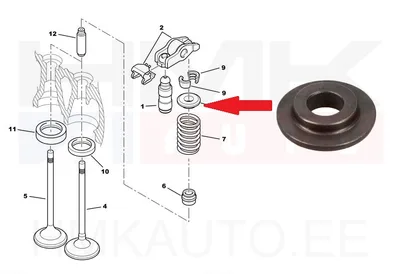 Klapivedru taldrik OEM Citroen/Peugeot 2,0HDi - FIAT  9626087180 - OE - 100% Genuine Part