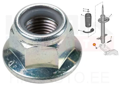 Amortisaatori kinnitusmutter OEM Jumper/Boxer/Ducato 2006- - PSA  503621 - OE - 100% Genuine Part