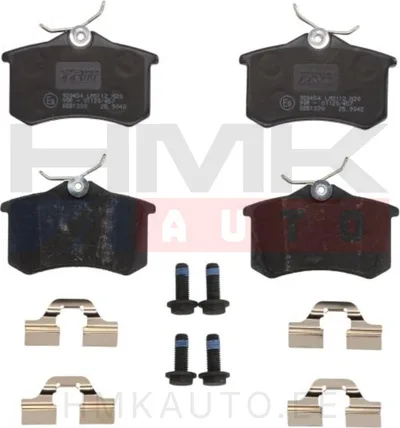Piduriklotside komplekt tagumine Citroen/Peugeot - TRW GDB1330 - TRW