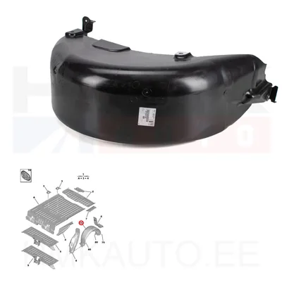 Tagalogar parem OEM Berlingo/Partner 08- - PSA  1679982180 - OE - 100% Genuine Part