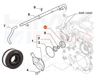 Karterituulutuse filter OEM Jumper/Boxer/Ducato 3,0HDI 2006- - FIAT  5801686484 - OE - 100% Genuine Part