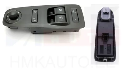 Klaasitõstuki ja peegli lüliti vasak OEM Jumper/Boxer/Ducato 2006-11 (klapitav peegel) - PSA  6490Y0 - OE - 100% Genuine Part