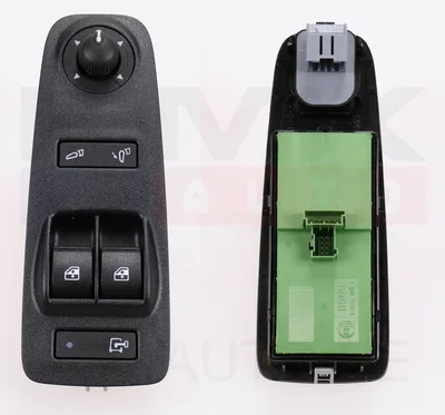 Klaasitõstuki ja peegli lüliti vasak OEM Jumper/Boxer/Ducato 2012- (klapitav peegel) - FIAT  735532904 - OE - 100% Genuine Part