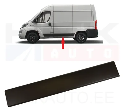Külgpaneeli/liugukse liist vasak OEM Jumper/Boxer/Ducato 2018- (L1)  (must) - PSA  1685341580 - OE - 100% Genuine Part