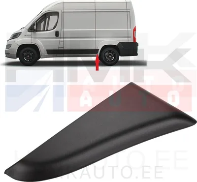 Külgpaneeli eesmine liist vasak OEM Jumper/Boxer/Ducato 2018- L1 (must) - PSA  1693391180 - OE - 100% Genuine Part