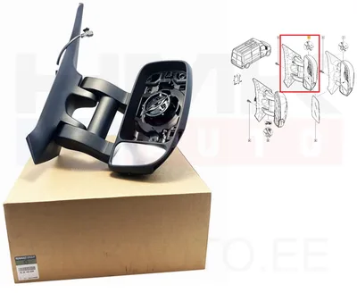 Küljepeegel parem OEM Renault Master 2010- (pika jalaga) - REN  963018382R - OE - 100% Genuine Part