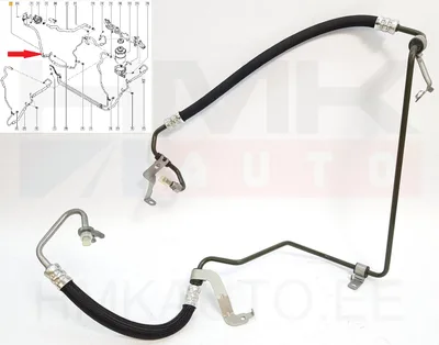 Roolivõimendi survetoru OEM Renault Master 2014-  FWD - REN  497202643R - OE - 100% Genuine Part