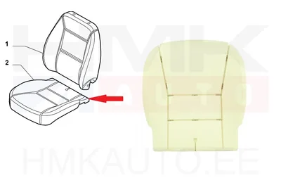 Istme padi (V=P) Jumper/Boxer/Ducato 2006-   (1-kohal.) - FIAT  60911734x