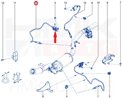 NOx andur tagumine OEM Renault Trafic 2,0DCi - REN  227904120R - OE - 100% Genuine Part