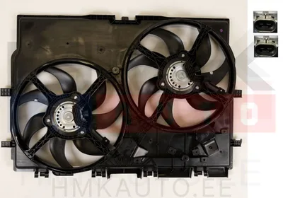 Jahutusventilaator koos raamiga OEM Jumper/Boxer/Ducato 06-  (174/250W) - FIAT  1399672080 - OE - 100% Genuine Part