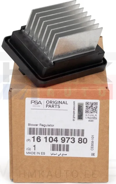 Salongiventilaatori juhtplokk OEM Peugeot/Citroen - PSA  1610497380 - OE - 100% Genuine Part