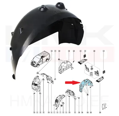Tagalogar vasak OEM Trafic/Vivaro/Talento/NV300 2014- - REN  767499731R - OE - 100% Genuine Part