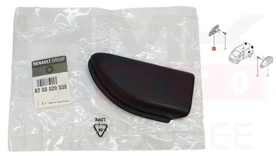 Liugukse juhtsiini otsa kate parem OEM Renault Trafic/Opel Vivaro 2001- - REN  8200020538 - OE - 100% Genuine Part