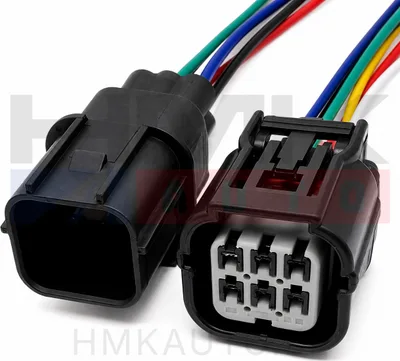Pistiku remontkomplekt 6-klemmi (pistik+pesa) - PIR06-001