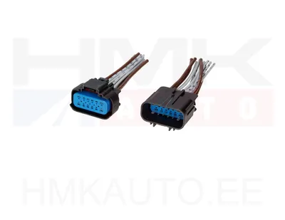 Pistiku remontkomplekt BSM 12-klemmi (pistik+pesa) - FIAT  71774495x