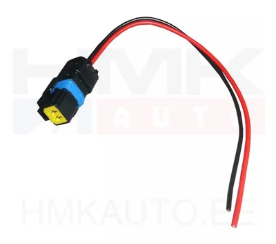 Pistik juhtmetega 2-klemmi Citroen/Peugeot/Renault - S3929 - Tech-France