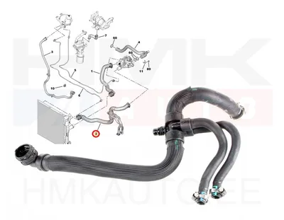 Jahutusvedeliku lõdvikud OEM Expert/Jumpy 2,0BlueHDi 2016-  (Autom.kast) - PSA  9670449780 - OE - 100% Genuine Part