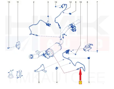 NOx andur eesmine OEM Renault Trafic 2,0DCi - REN  227909507R/L - OEM (no box)