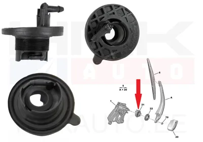 Klaasipühkija hoovastiku tihend tagumine OEM Jumpy/Expert/Scudo 2007- - PSA  6405EQ - OE - 100% Genuine Part