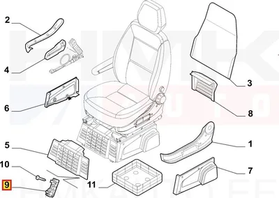 Istme küljeplastiku hing OEM Jumper/Boxer/Ducato 06- - FIAT  60911667 - OE - 100% Genuine Part
