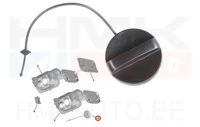 Kütusepaagi kork OEM Citroen/Peugeot - PSA  9813349780 - OE - 100% Genuine Part