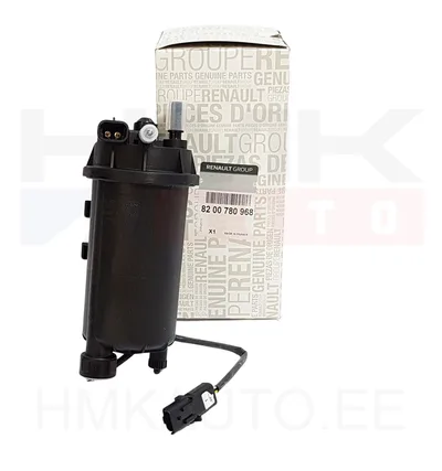 Kütusefilter koos korpusega OEM Renault Master II/Trafic II/Opel Vivaro/Nissan Primastar (koos veeanduriga) - REN  8200780968 - OE - 100% Genuine Part