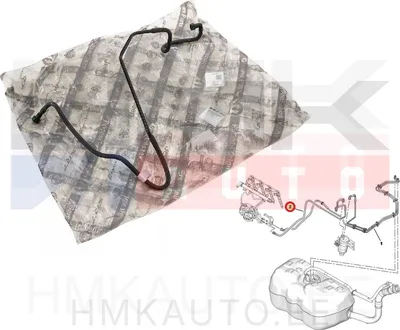Kütusetoru OEM Jumper/Boxer/Ducato 2011- 3,0HDi Euro5 - FIAT  1367626080 - OE - 100% Genuine Part