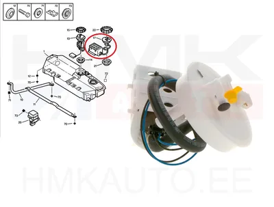 Kütusepump Citroen/Peugeot 3bar - 8300-0870
