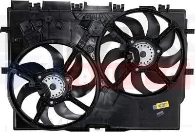 Jahutusventilaator koos raamiga Jumper/Boxer/Ducato 06-  (300/300W) - 2880028MM - Magneti Marelli
