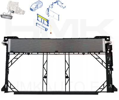 Õlijahuti radiaator OEM Renault Trafic 2,0dCi 2019- - REN  144610871R - OE - 100% Genuine Part