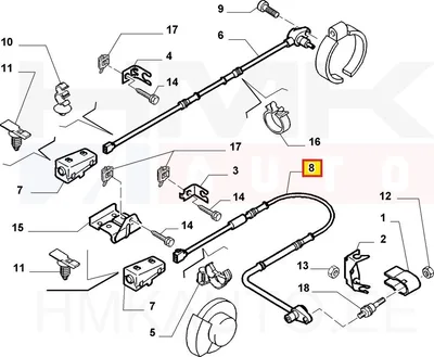 ABS andur eesmine OEM Citroen Jumpy/Peugeot 806, Expert - PSA  454567 - OE - 100% Genuine Part