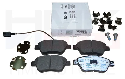 Piduriklotside komplekt eesmine OEM Nemo/Bipper/Fiorino >>1636412880 - PSA  425496 - OE - 100% Genuine Part