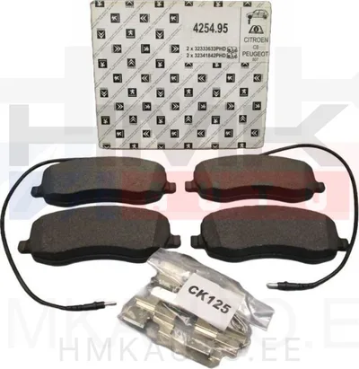 Piduriklotside komplekt eesmine OEM Citroen/Peugeot/Fiat - PSA  425495 - OE - 100% Genuine Part