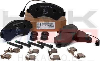 Piduriklotside komplekt eesmine OEM Jumper/Boxer/Ducato 2011- 16" ratas (2 anduriga) 300/32 - PSA  1673603580 - OE - 100% Genuine Part