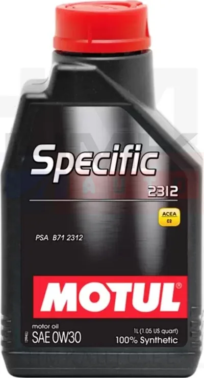 Mootoriõli MOTUL SPECIFIC 2312 0W-30 1L - 0W30 MOTUL SPECIFIC 2312 1L