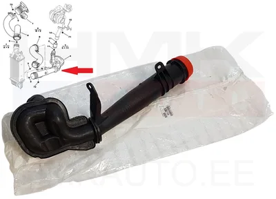 Turbo õhutoru OEM Citroen C5/Peugeot 407,508 2,0HDi DW10BTED4 - PSA  0382FH - OE - 100% Genuine Part