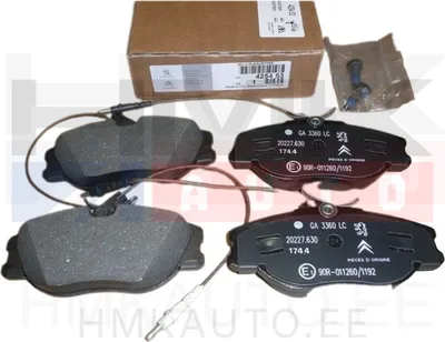 Piduriklotside komplekt eesmine OEM Jumpy/Expert/Scudo/806 - PSA  425453 - OE - 100% Genuine Part