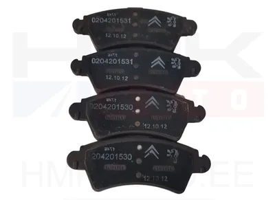 Piduriklotside komplekt eesmine OEM Peugeot 206 - PSA  425229 - OE - 100% Genuine Part