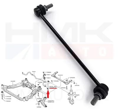 Stabilisaatori otsavarras eesmine vasak OEM Renault Koleos / Nissan Qashqai,X-Trail - REN  546681AA0E - OE - 100% Genuine Part