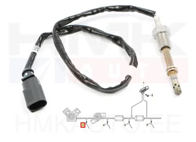 Väljalaskegaaside temperatuuri andur OEM VW T5,T6 2,0TDI - 03L906088FB - OE - 100% Genuine Part