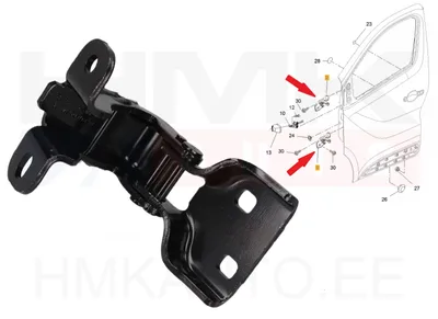 Esiukse hing OEM Renault Trafic 2014- - REN  804207166R - OE - 100% Genuine Part