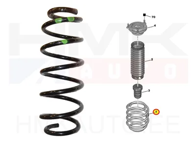 Keerdvedru eesmine OEM Peugeot 407 - PSA  5002NA - OE - 100% Genuine Part