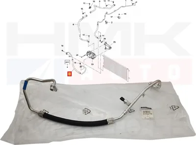 A/C toru, kõrgsurve OEM Renault Master 2014- - REN  924904471R - OE - 100% Genuine Part