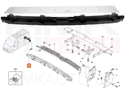 Tagastange löögileevendi OEM Renault Master III 2010- - REN  850900005R - OE - 100% Genuine Part