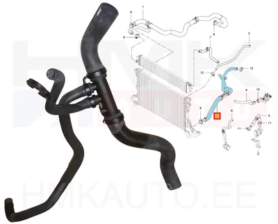 Jahutusvedeliku lõdvikud OEM Renault Master 2010- RWD - REN  215030063R - OE - 100% Genuine Part